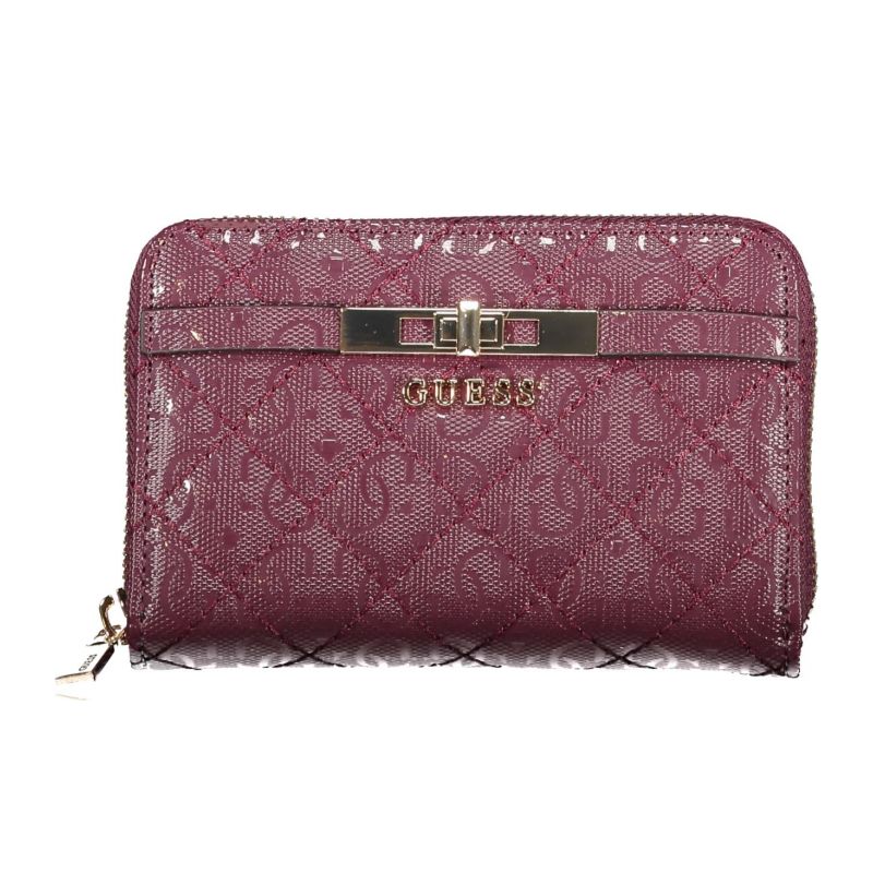 Снимка на Дамски червен портфейл  jeans GUESS 