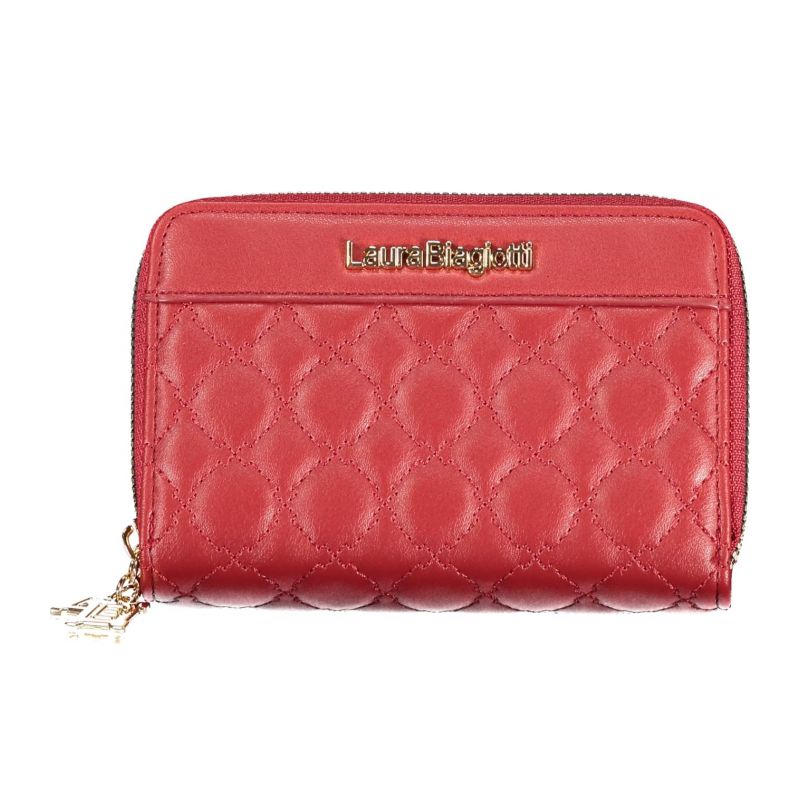 Дамски червен портфейл