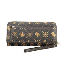 Снимка  на Дамски кафяв портфейл  jeans GUESS 