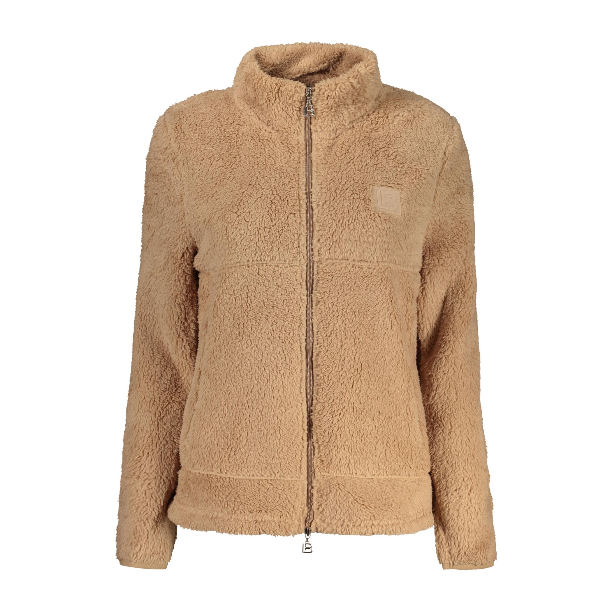 Снимка на Дамски кафяв суитшърт с цип  LAURA BIAGIOTTI