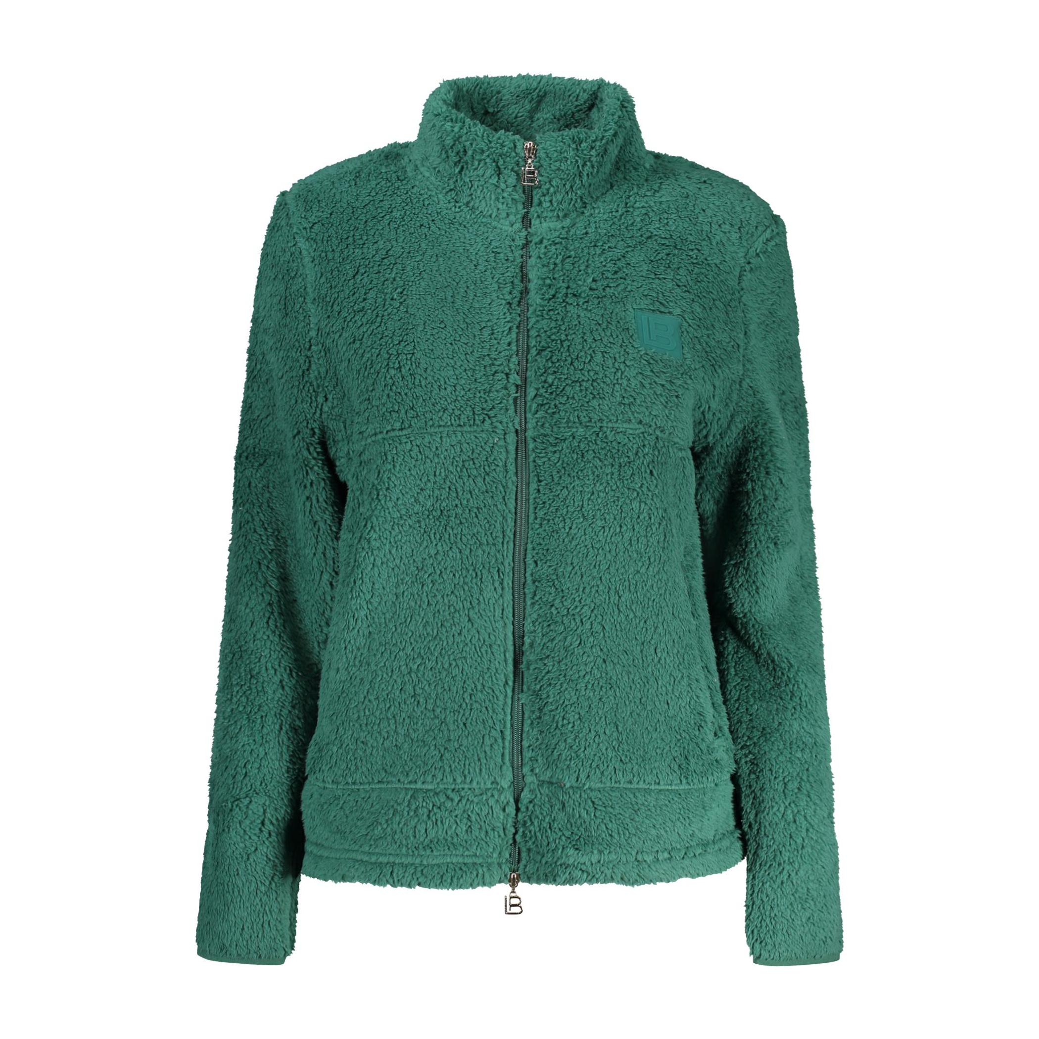 Снимка на Дамски кафяв суитшърт с цип  LAURA BIAGIOTTI