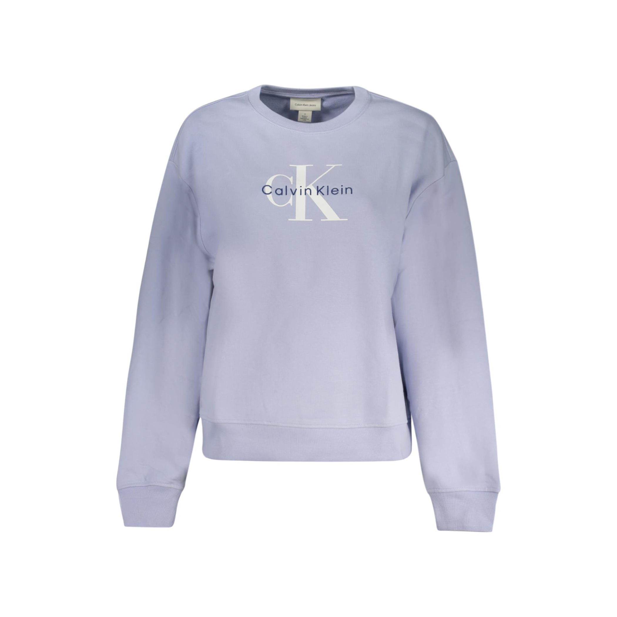 Снимка на Дамски лилав суитшърт с цип  CALVIN KLEIN