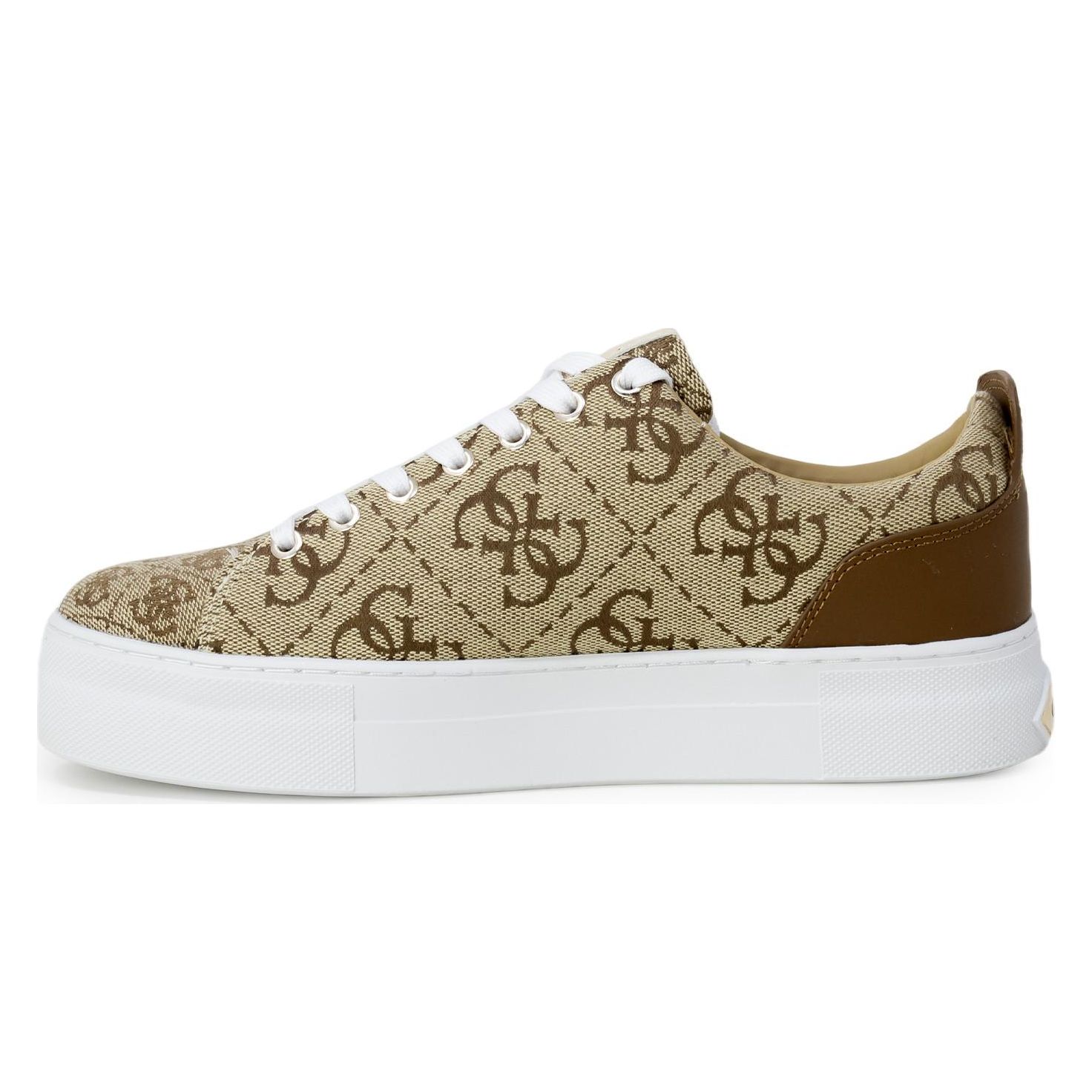 GUESS Дамски маратонки цвят бежов - OneMoreTrend