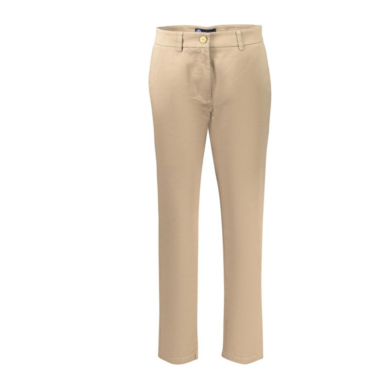 Дамски панталони в кафяв цвет