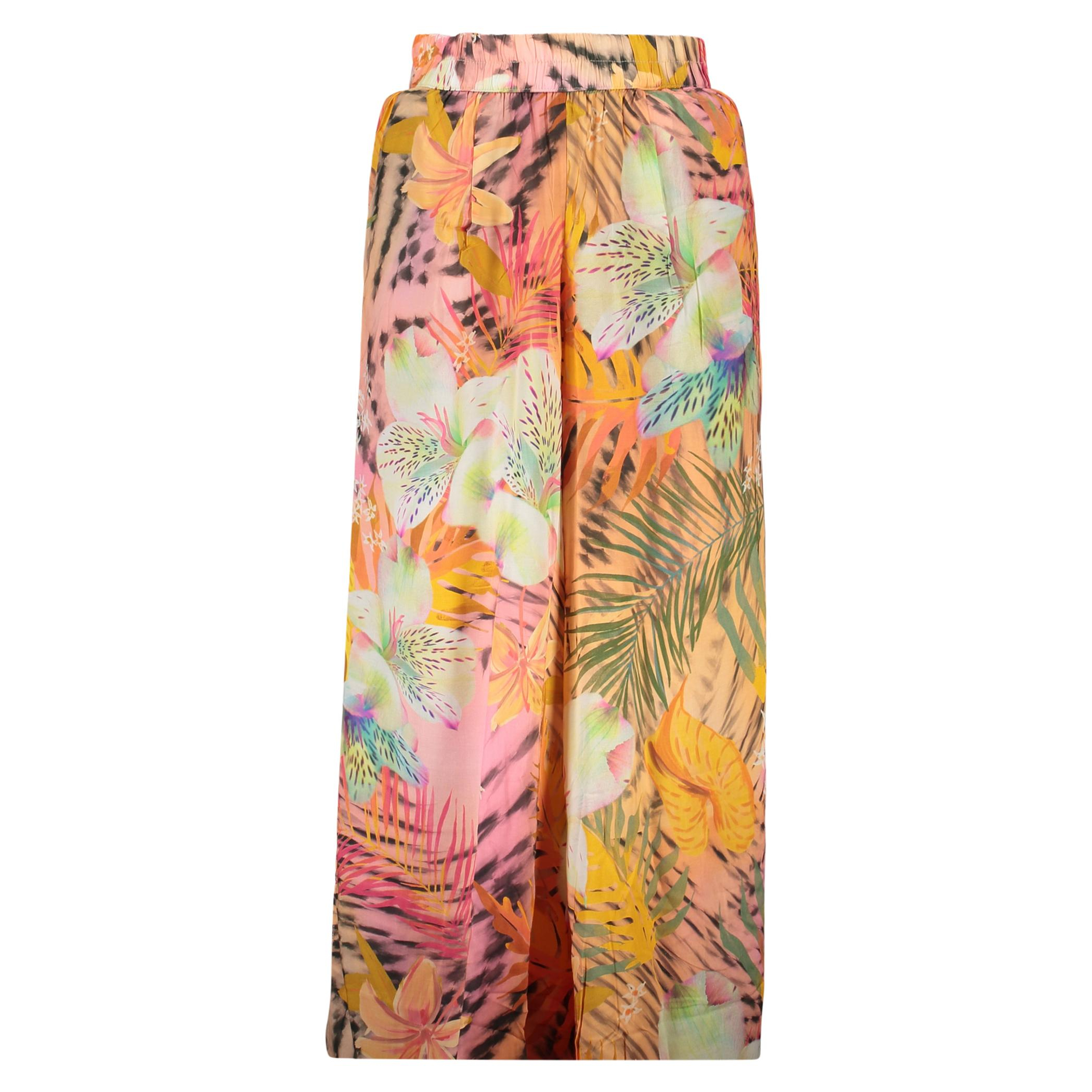 Снимка на Дамски панталони в оранжев цвет DESIGUAL