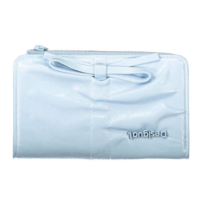 Дамски портфейл в синия