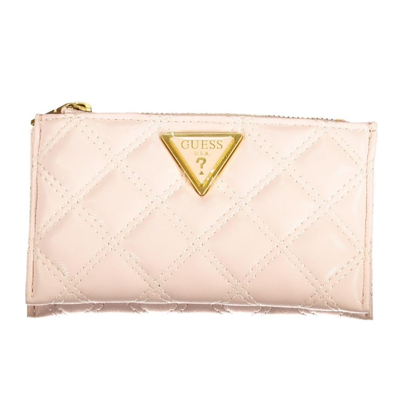 Снимка на Дамски розов портфейл  jeans GUESS 