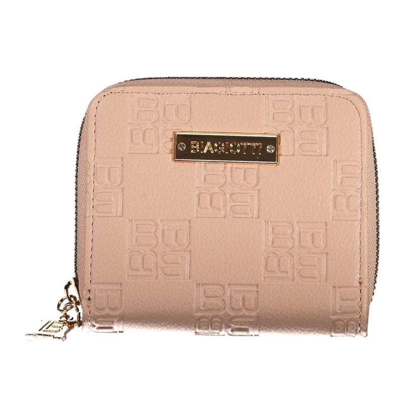 Дамски розов портфейл