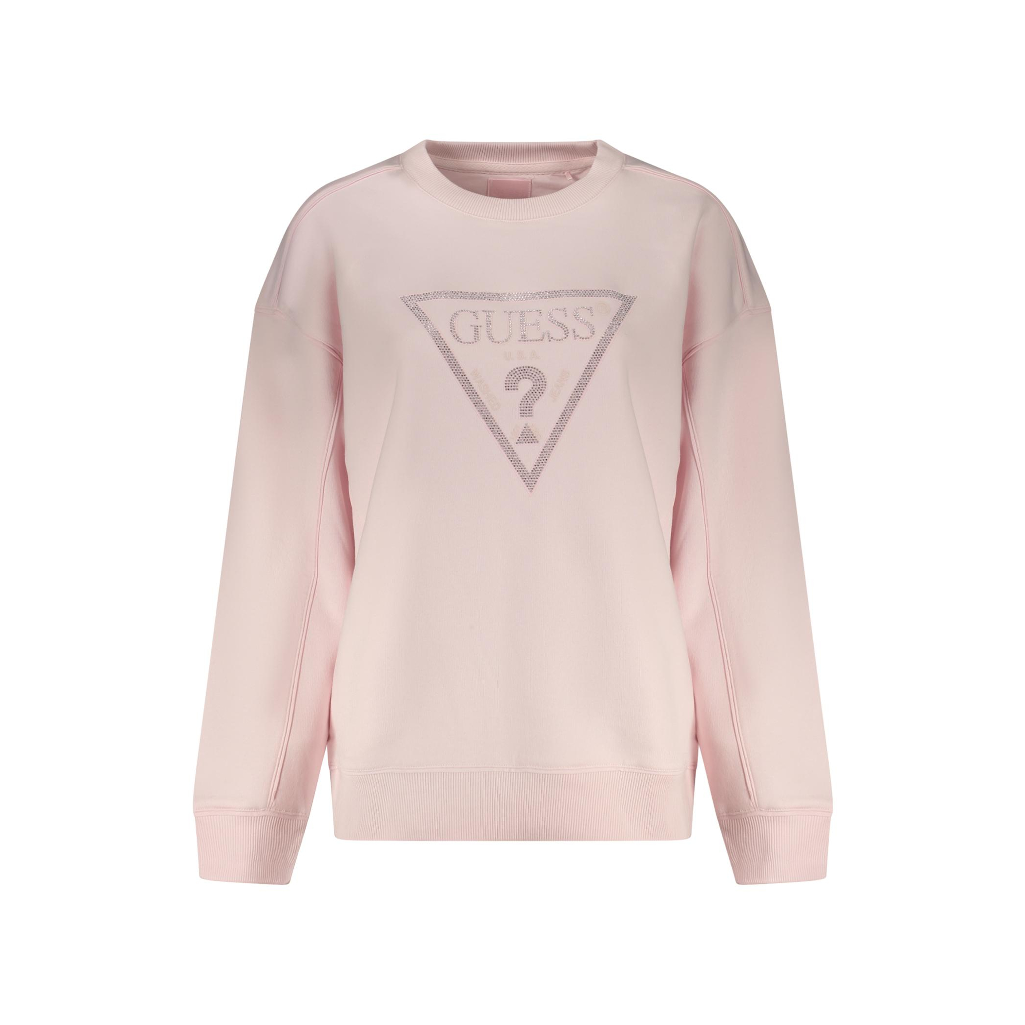 Снимка на Дамски розов суитшърт с цип  jeans GUESS