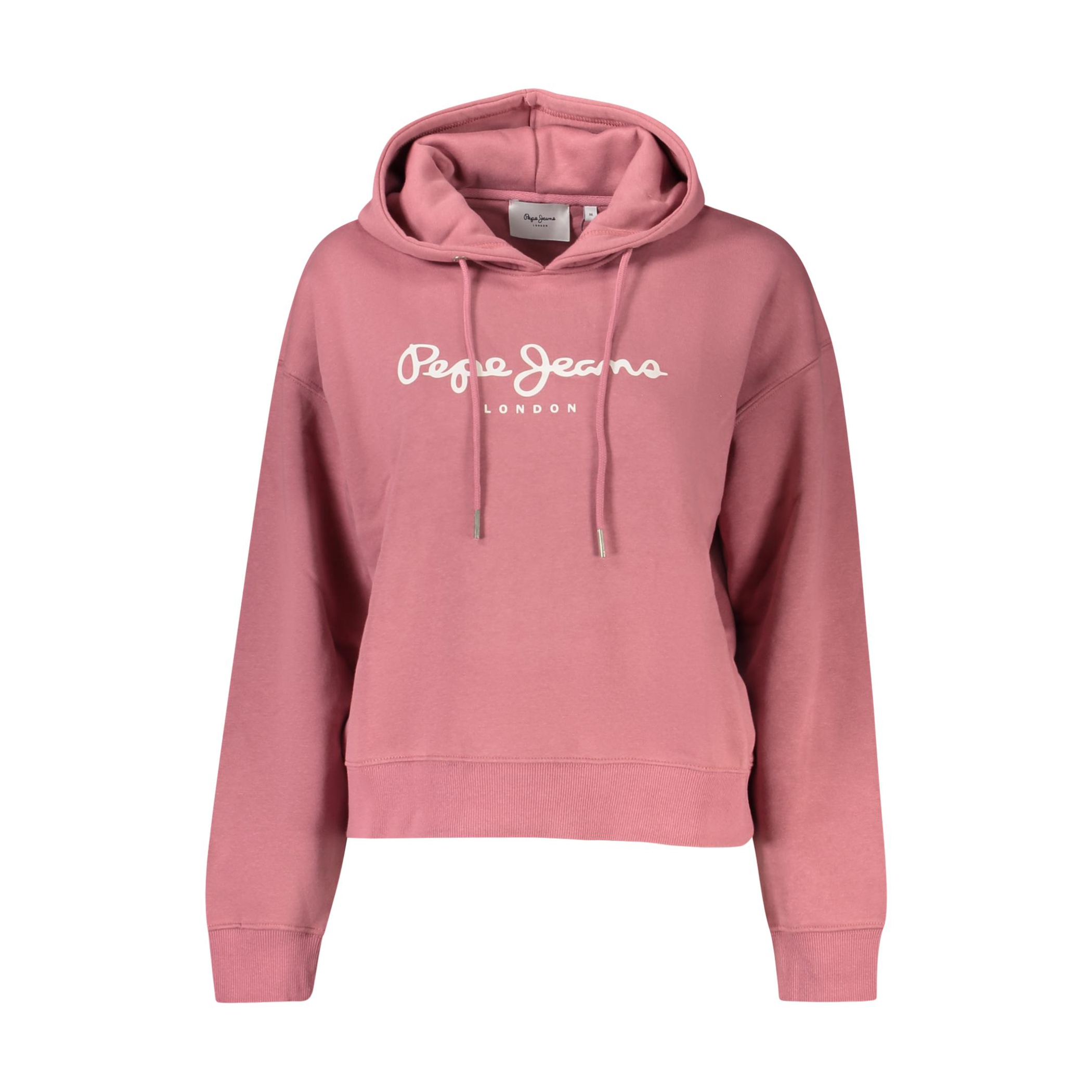 Снимка на Дамски розов суитшърт с цип  PEPE JEANS