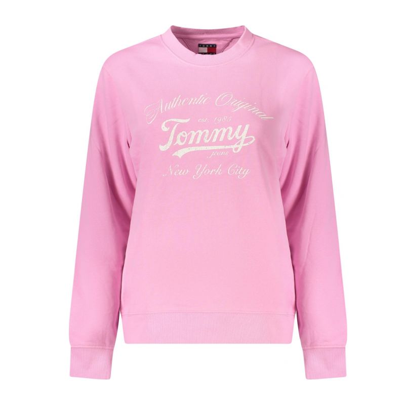 Снимка на Дамски розов суитшърт с цип  TOMMY HILFIGER 