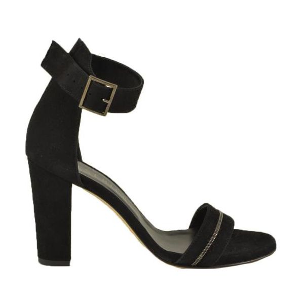PESERICO Дамски сандали цвят черен - OneMoreTrend