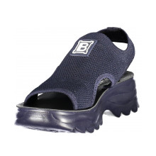 Снимка  на Дамски сандали в сини от кожата LAURA BIAGIOTTI 