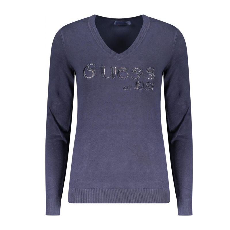 Снимка на Дамски сини пуловерори  jeans GUESS 