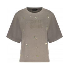 Снимка на Дамски сив суитшърт с цип DESIGUAL