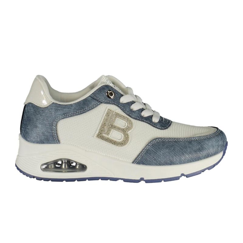 Дамски спортни обувки в сини отношения