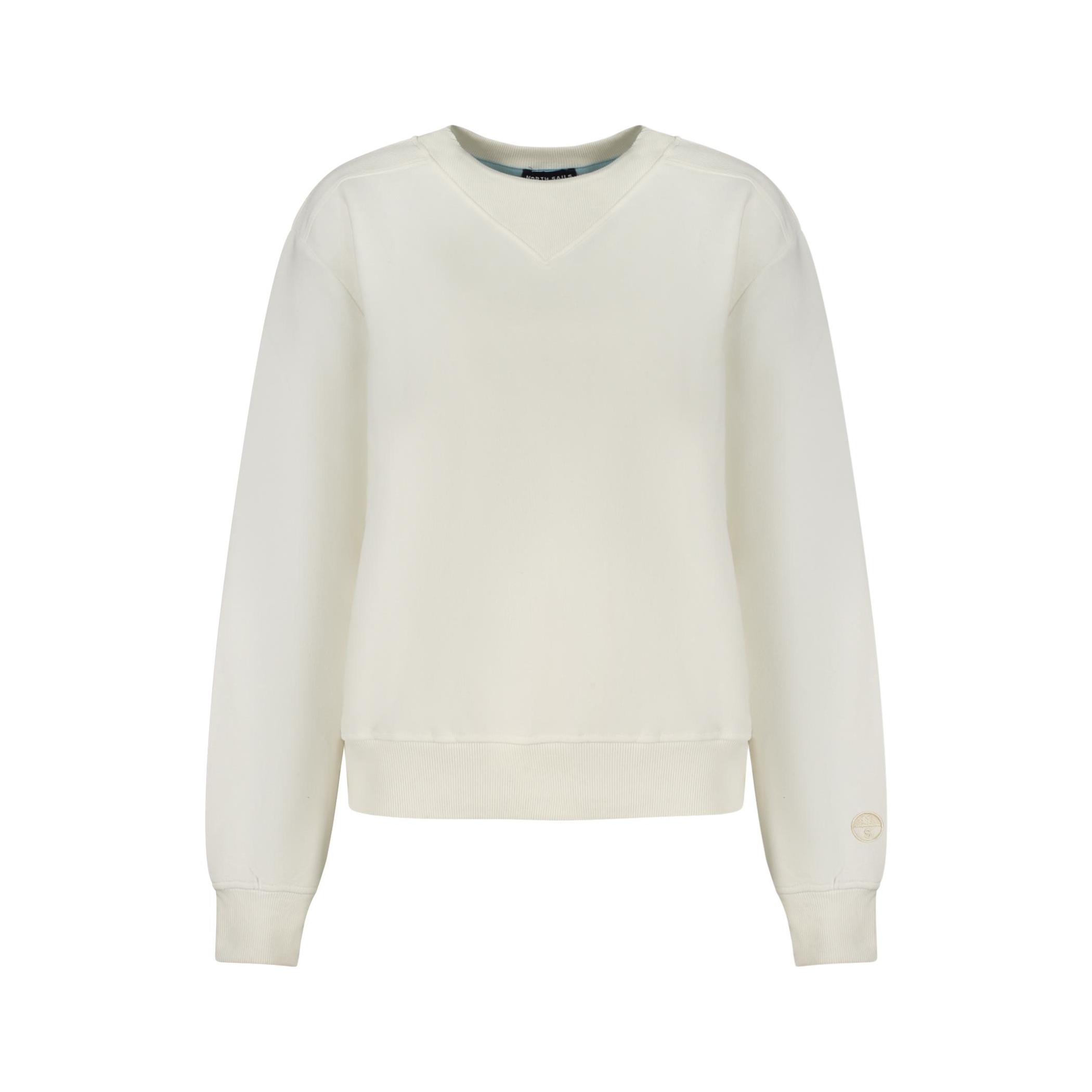 Снимка на Дамски суитшър с цип , бял NORTH SAILS