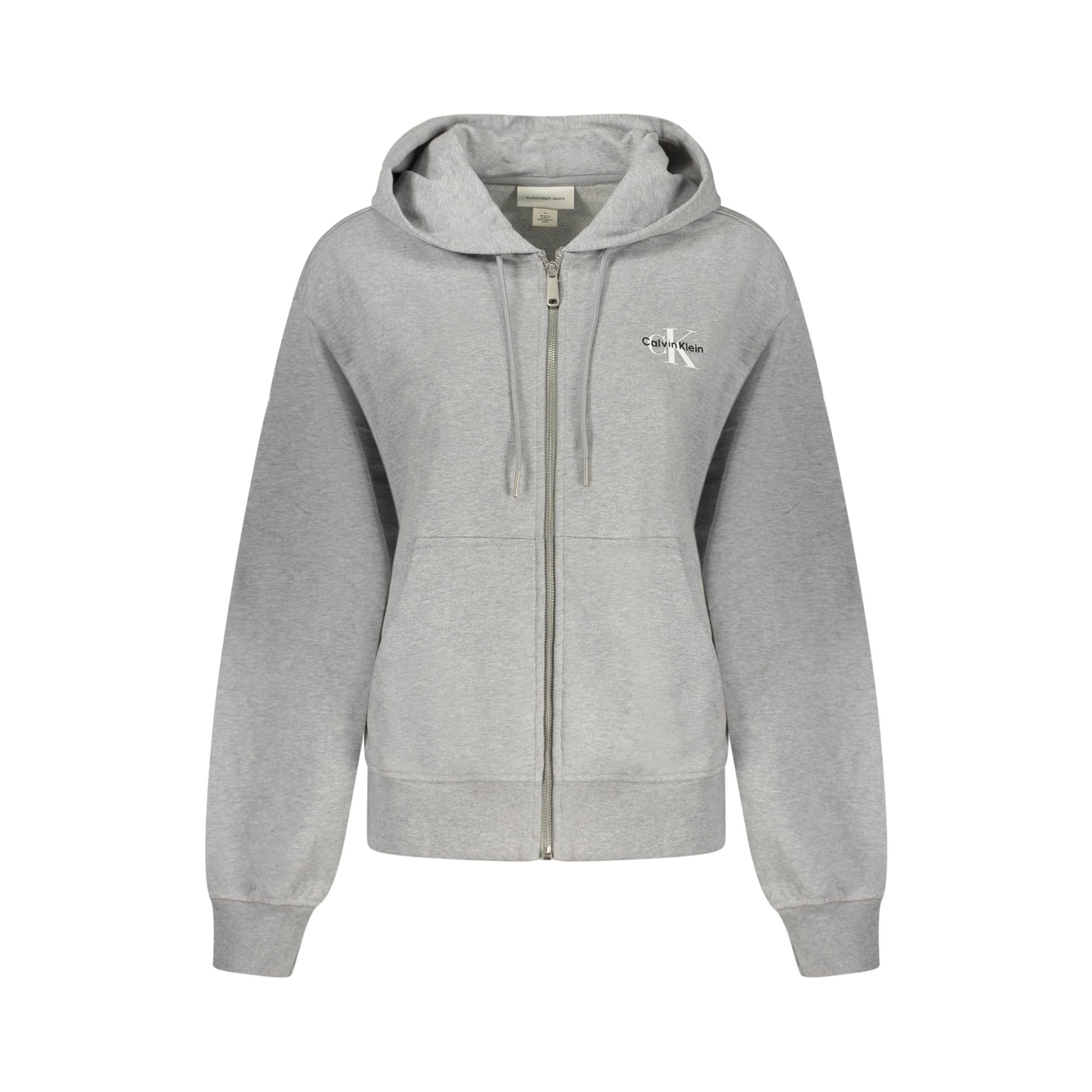 Снимка на Дамски суитшър с цип , сив CALVIN KLEIN