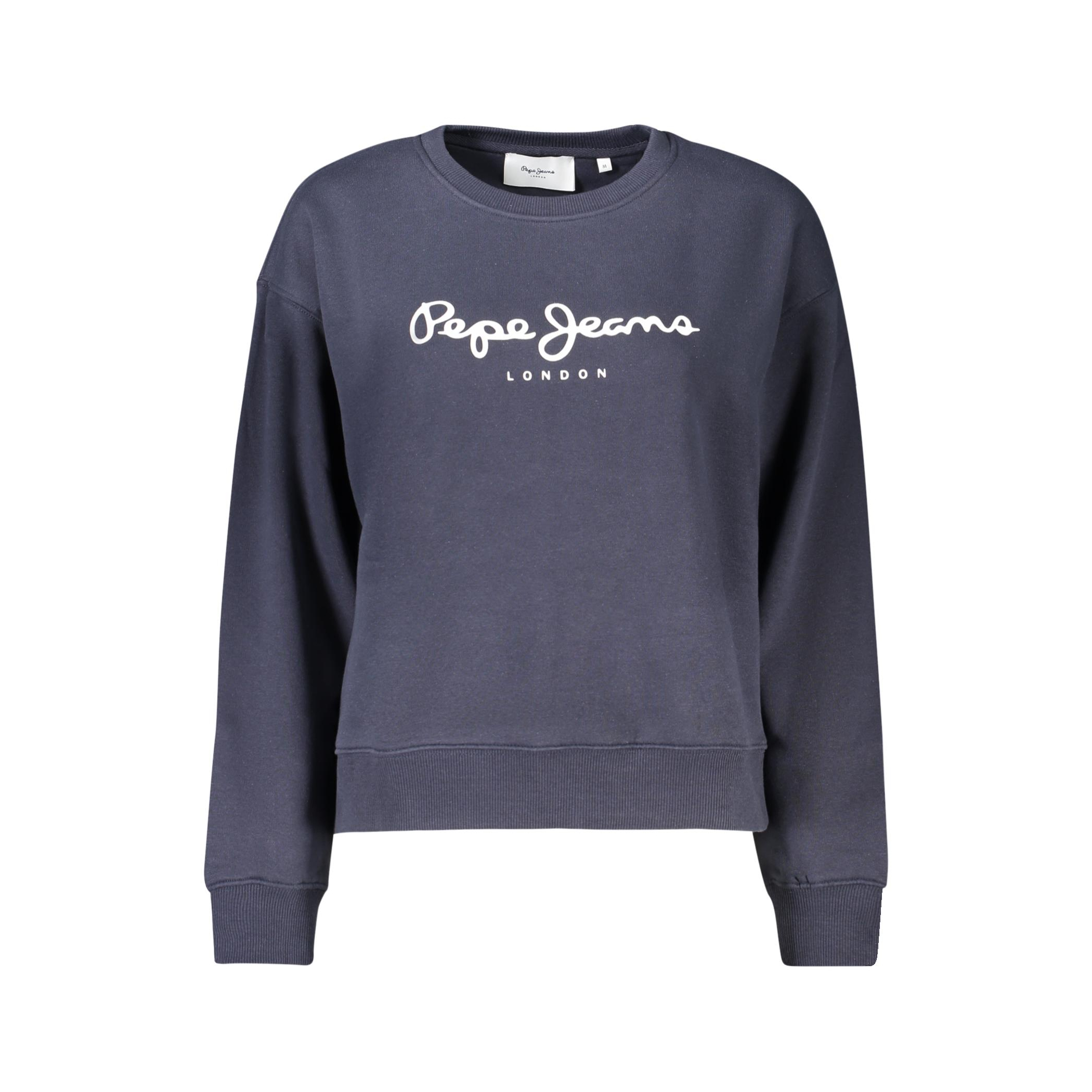 Снимка на Дамски суитшър с цип синя PEPE JEANS