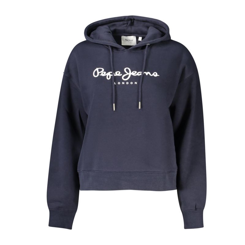 Снимка на Дамски суитшър с цип синя PEPE JEANS 