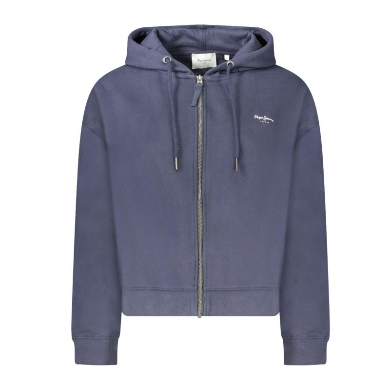 Снимка на Дамски суитшър с цип синя PEPE JEANS 