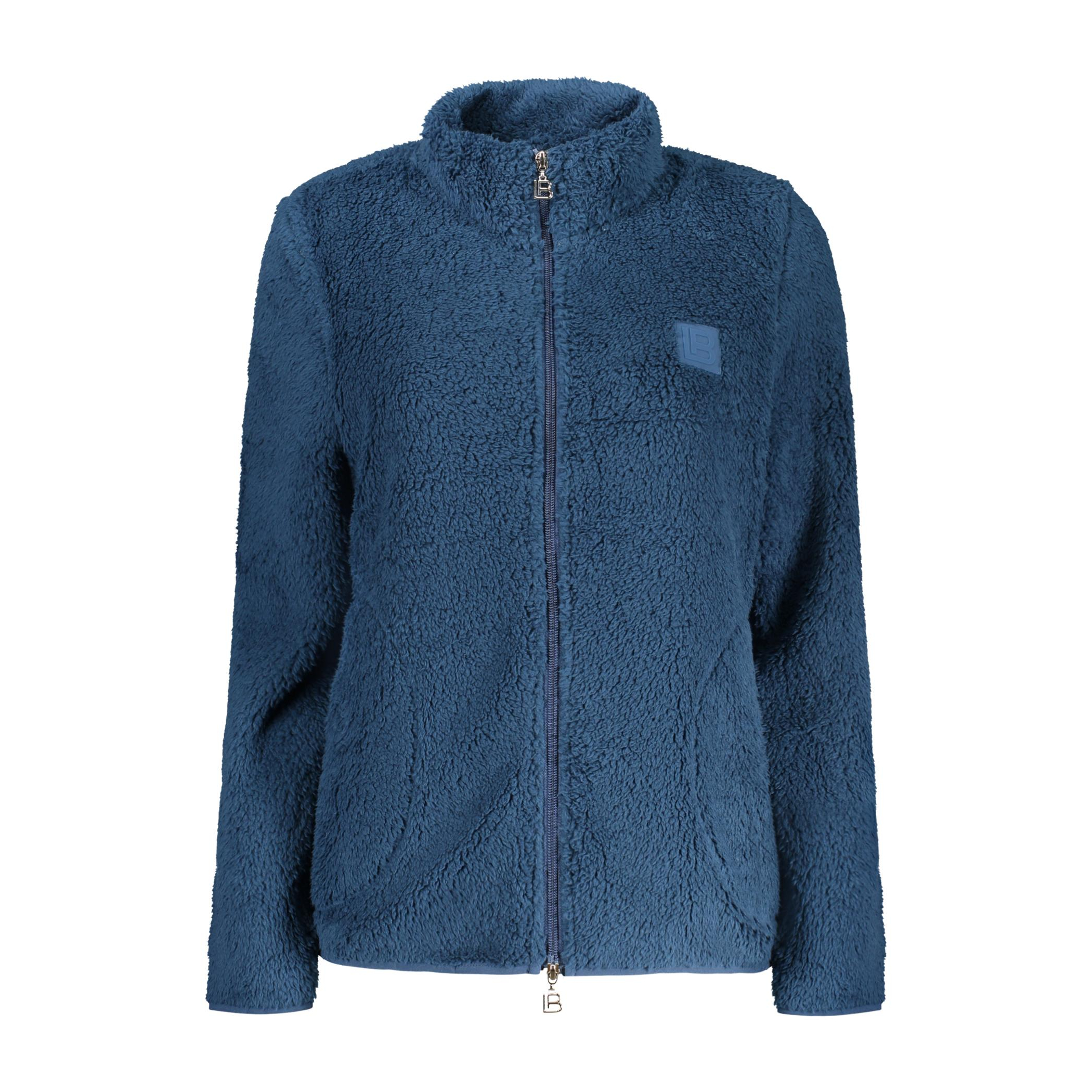 Снимка на Дамски суитшър с цип в синьо LAURA BIAGIOTTI