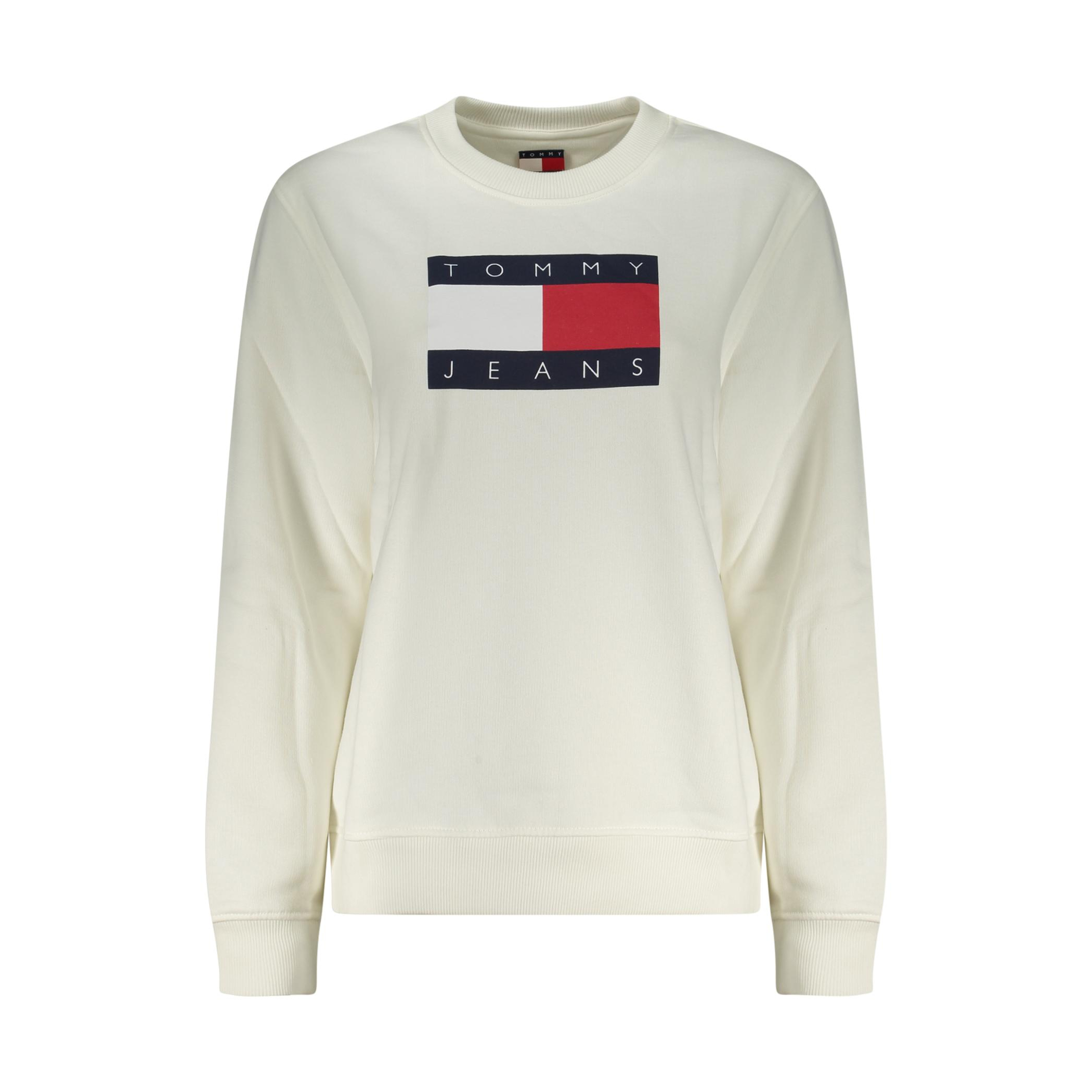 Снимка на Дамски суитшърт с цип , бял TOMMY HILFIGER