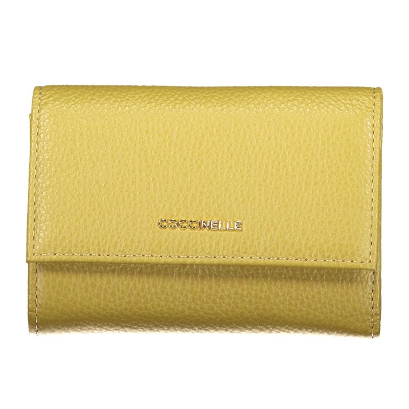 Дамски зелен портфейл