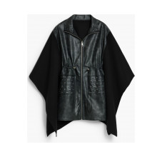 Снимка  на Дамско пончо черно DESIGUAL 