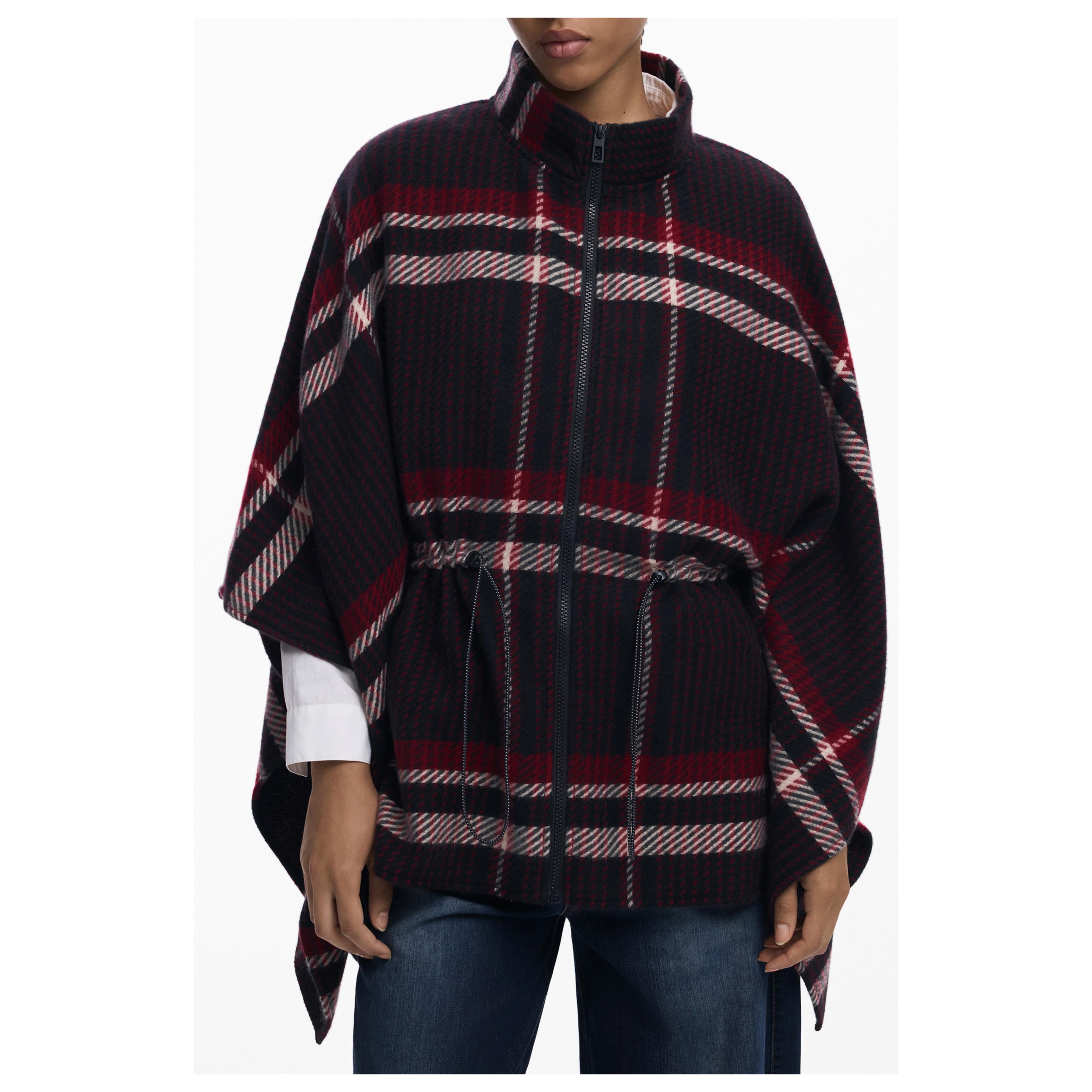 Снимка на Дамско пончо черно DESIGUAL