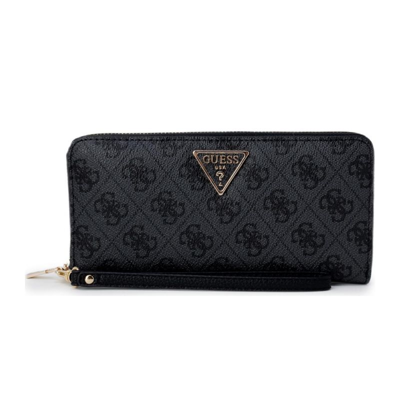 GUESS Дамско портмоне цвят сив - OneMoreTrend