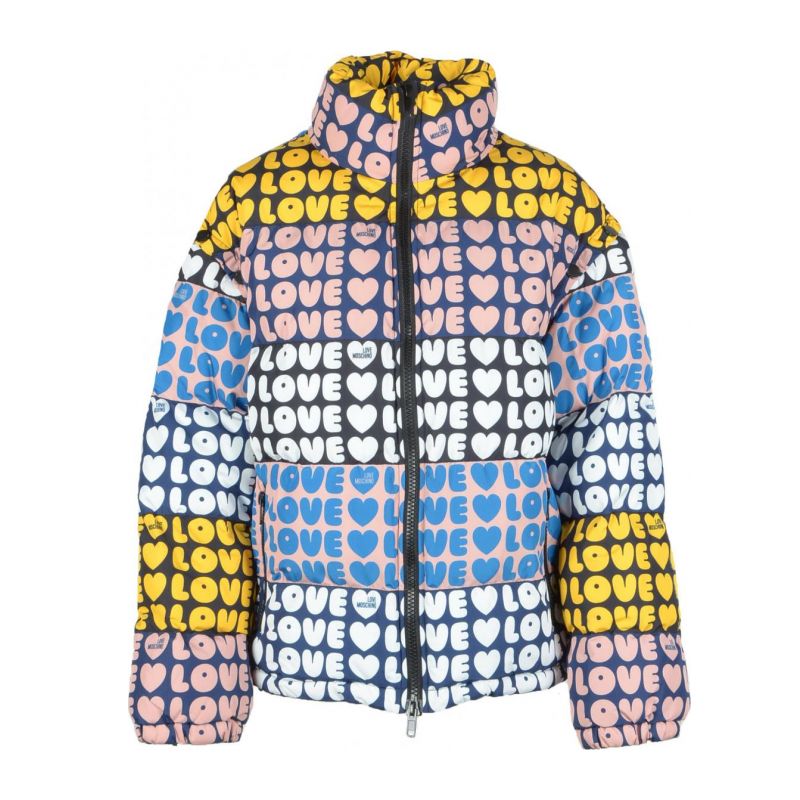 LOVE MOSCHINO Дамско яке цвят син - OneMoreTrend