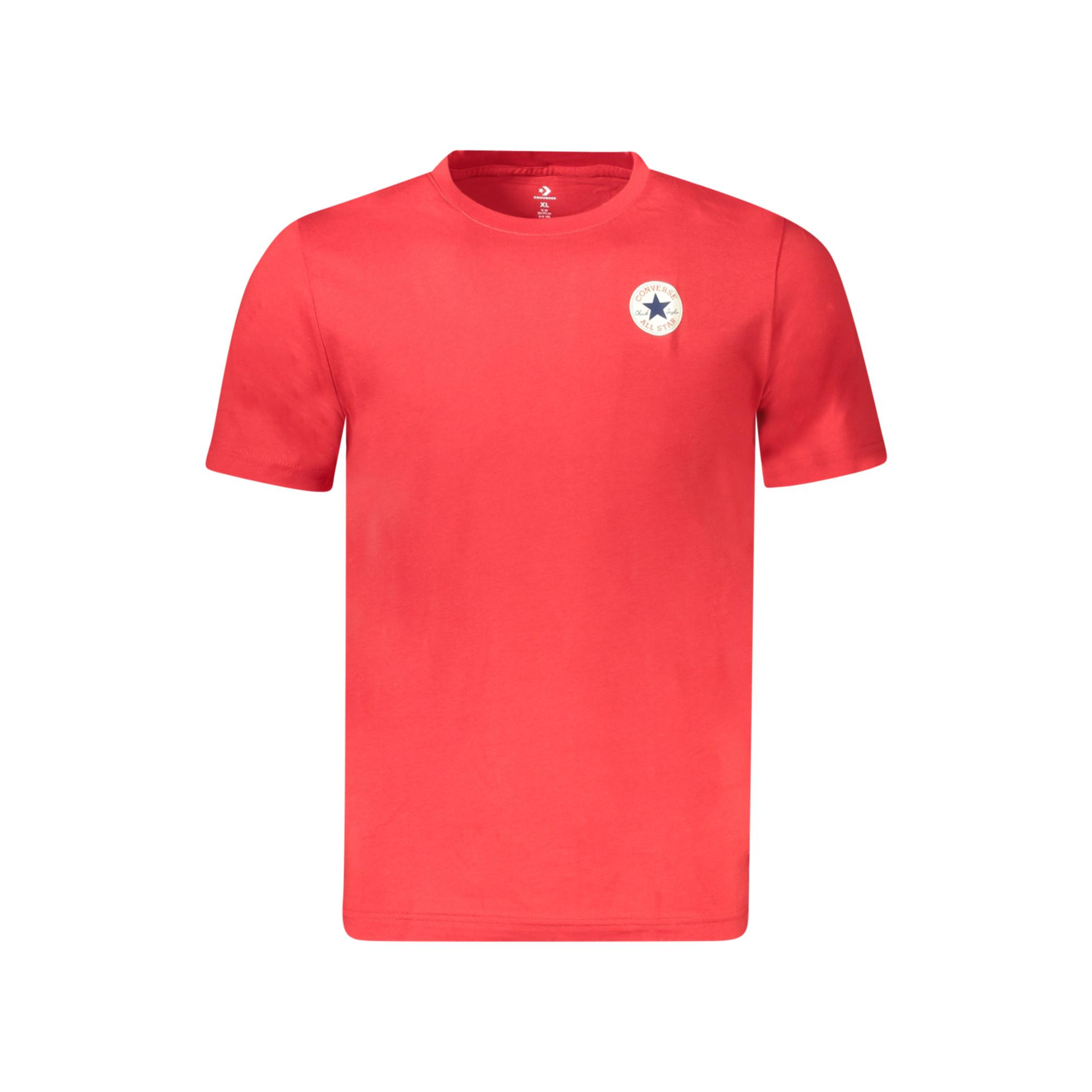 Снимка на Детска червена тениска с къс ръкав  CONVERSE