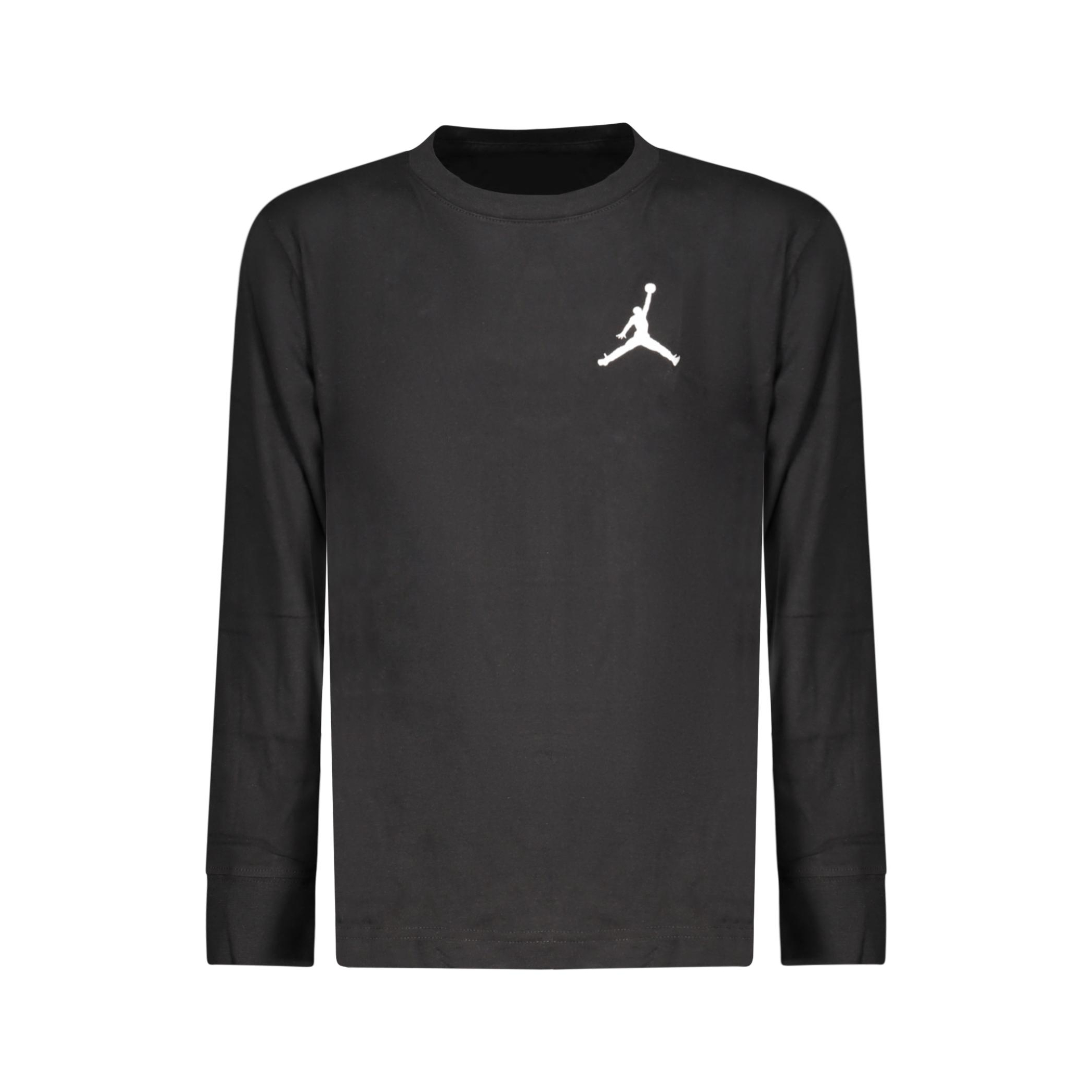 Снимка на Детска тениска с дълъг ръкав , черна JORDAN
