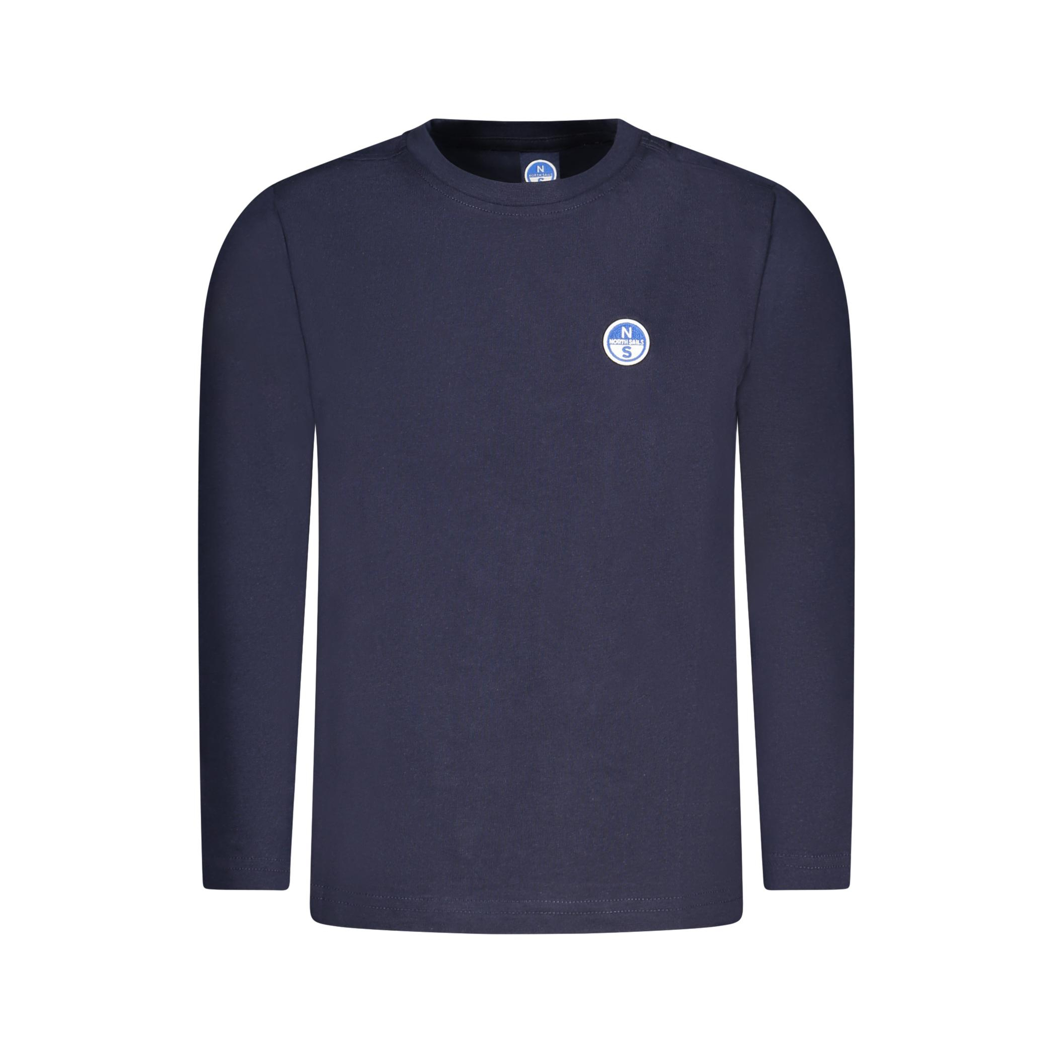 Снимка на Детска тениска с дълъг ръкав , синя NORTH SAILS