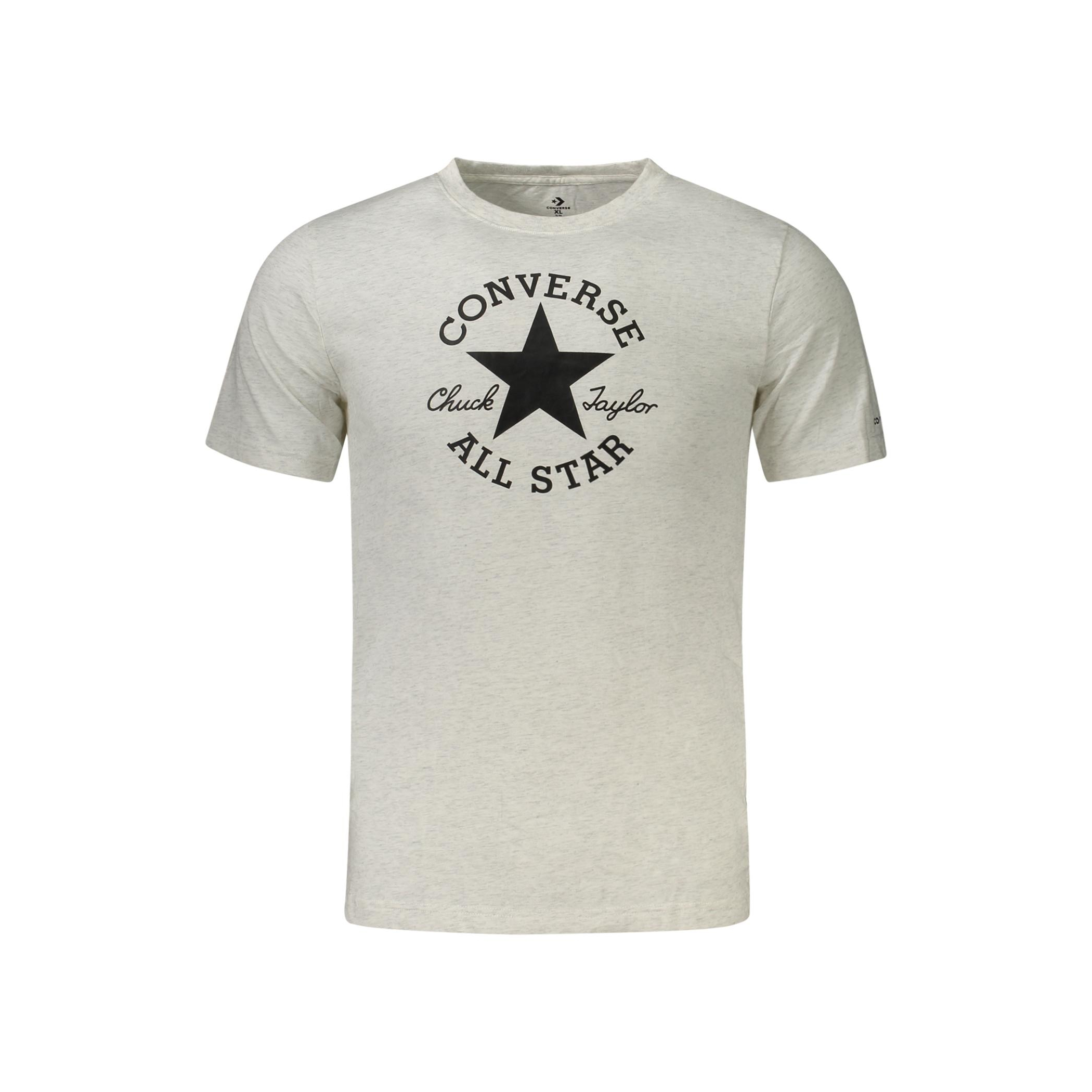 Снимка на Детска тениска  с къс ръкав, сива CONVERSE