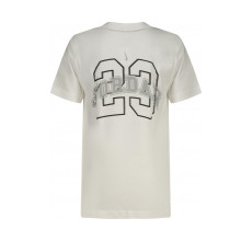 Снимка  на Детска тениска с къс ръкав , бяла JORDAN 