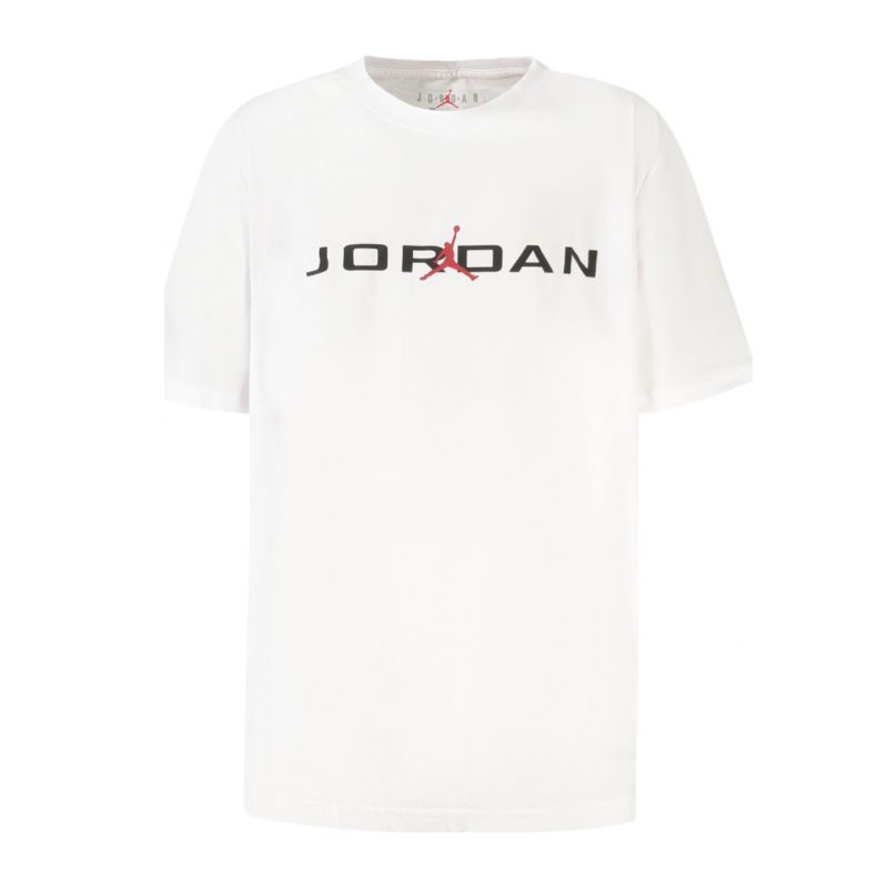 Детска тениска с къс ръкав , бяла