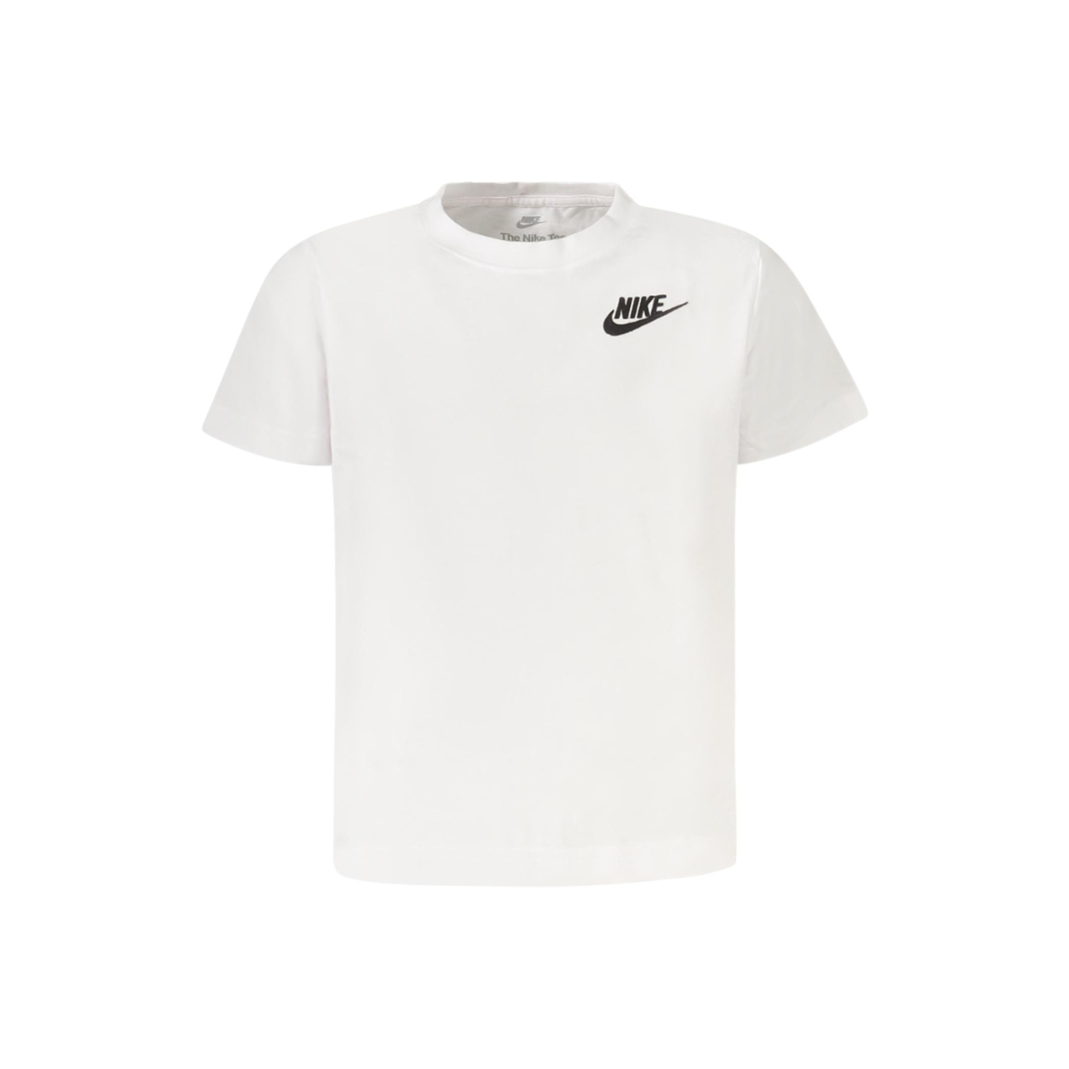 Снимка на Детска тениска с къс ръкав , бяла NIKE