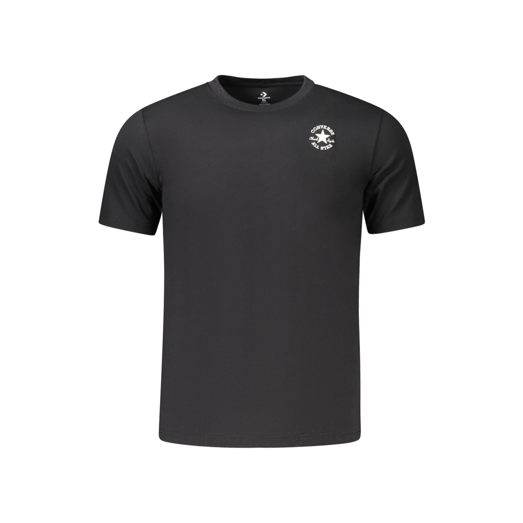 Снимка на Детска тениска с къс ръкав , черна CONVERSE