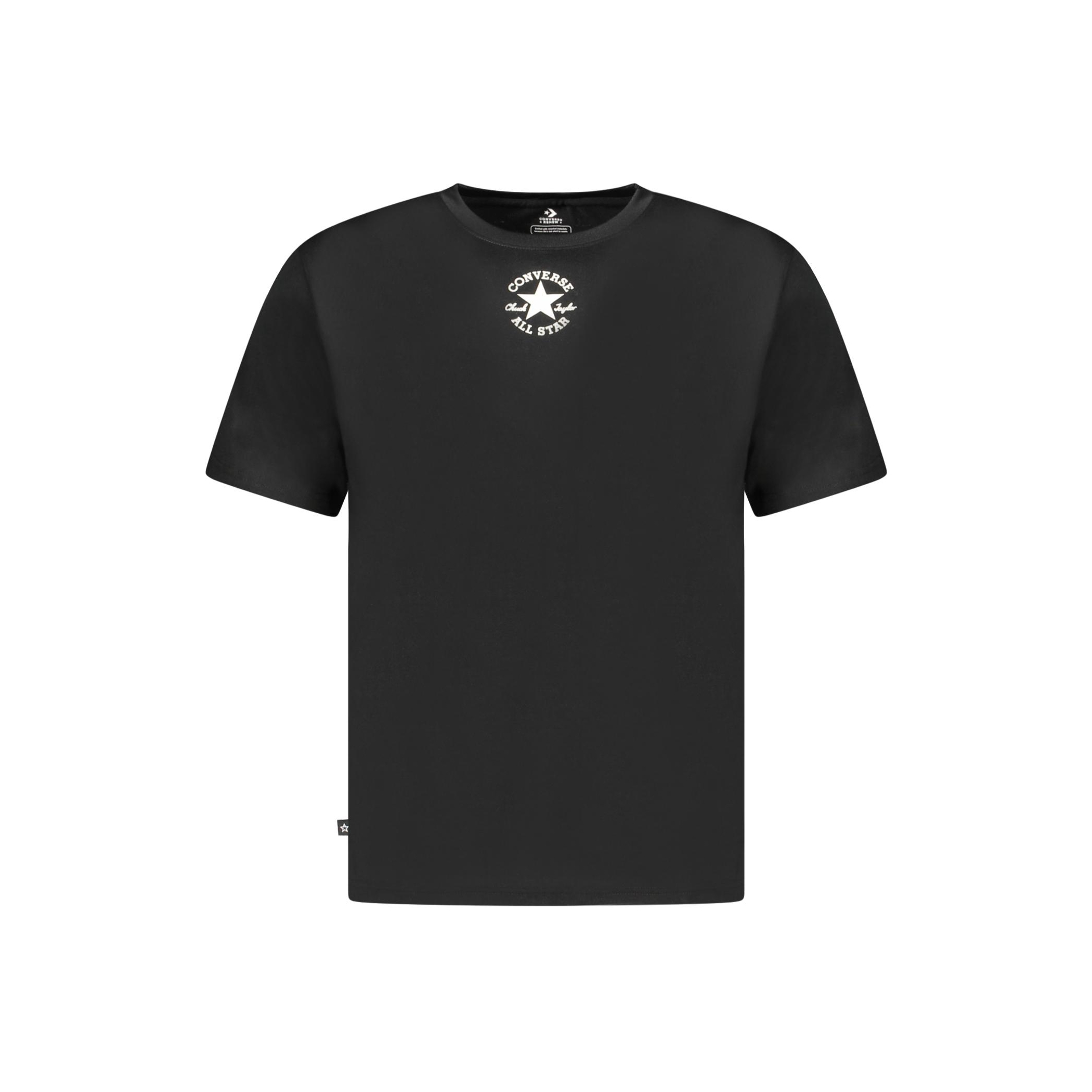 Снимка на Детска тениска с къс ръкав , черна CONVERSE