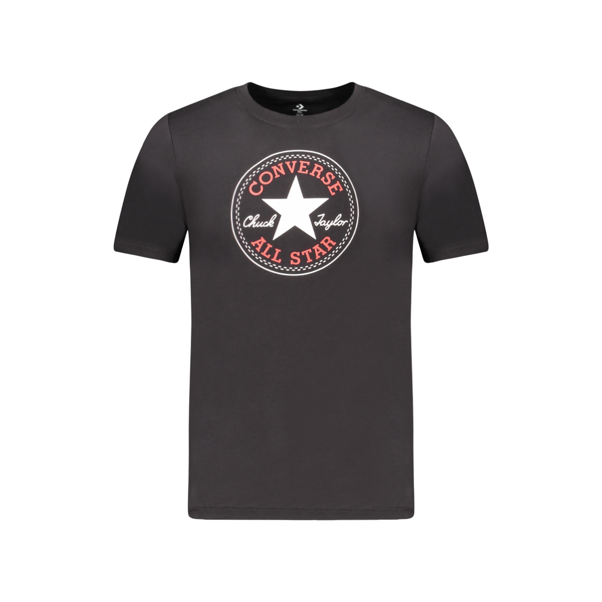 Снимка на Детска тениска с къс ръкав , черна CONVERSE