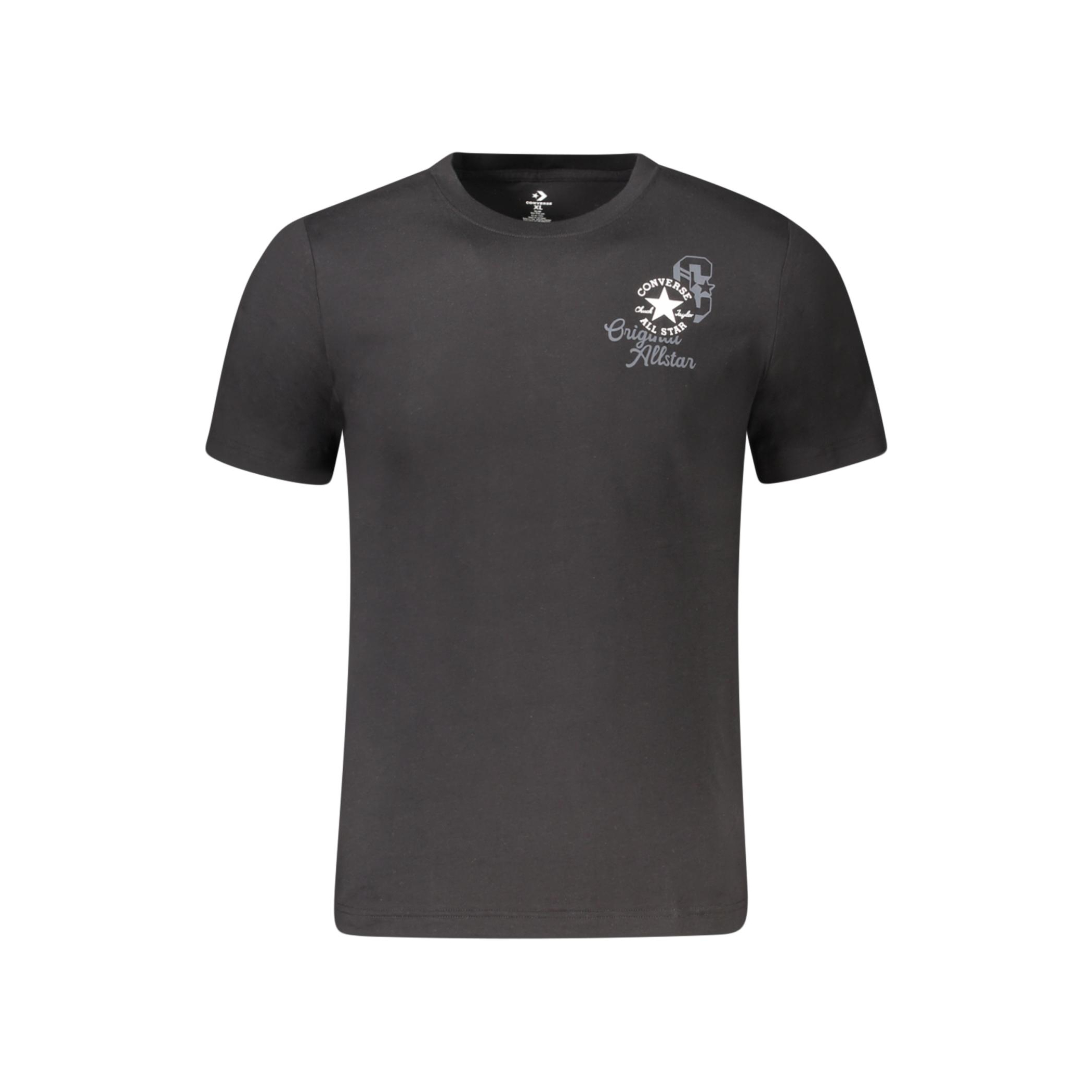 Снимка на Детска тениска с къс ръкав , черна CONVERSE