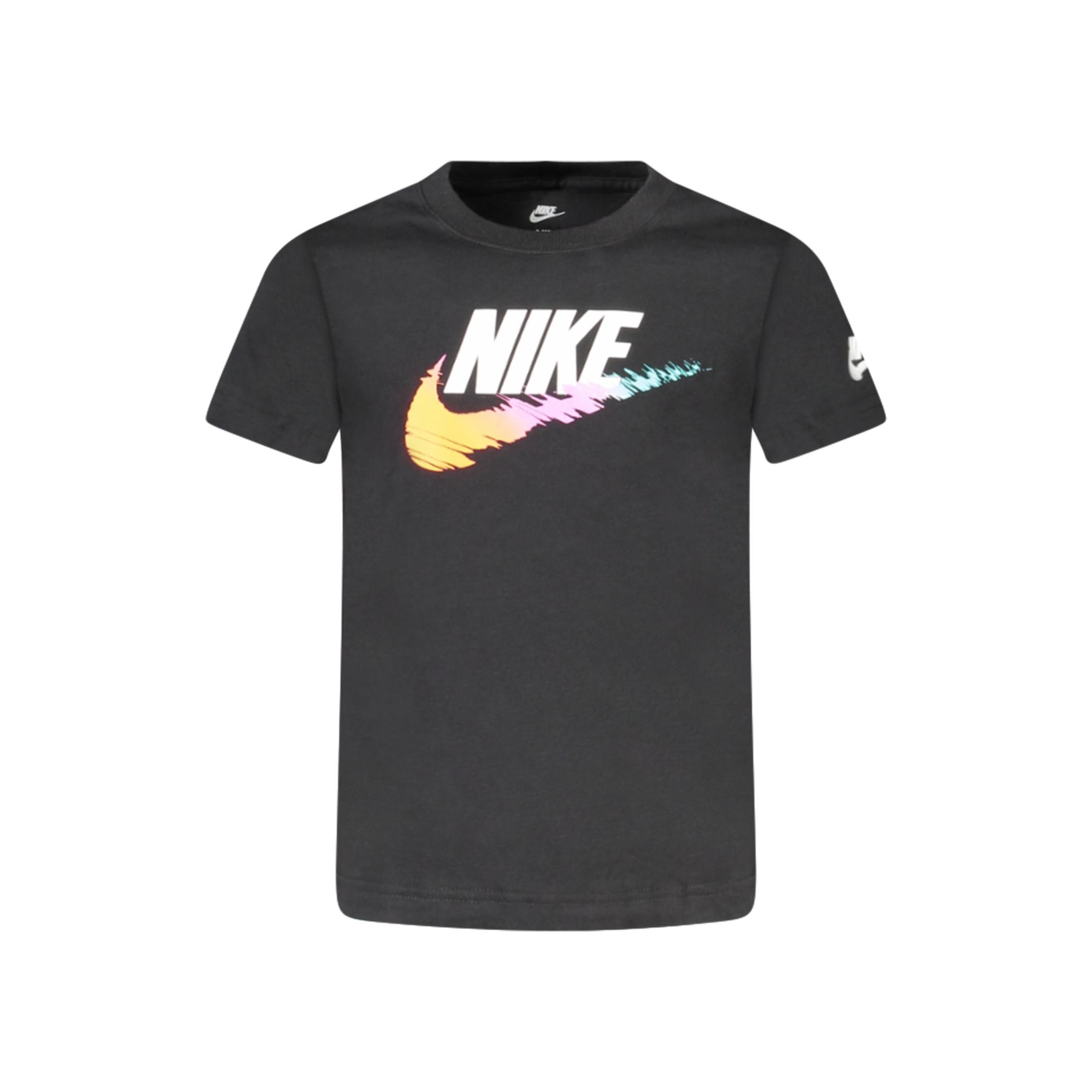 Снимка на Детска тениска с къс ръкав , черна NIKE