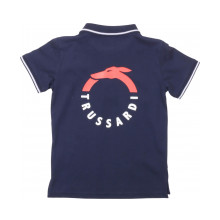 Снимка на Детска тениска с яка момче TRUSSARDI