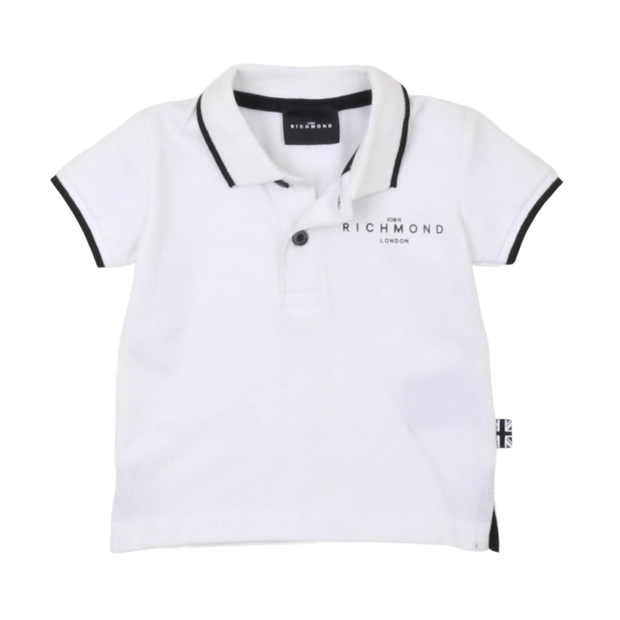 Снимка на Детска тениска с яка момче JOHN RICHMOND