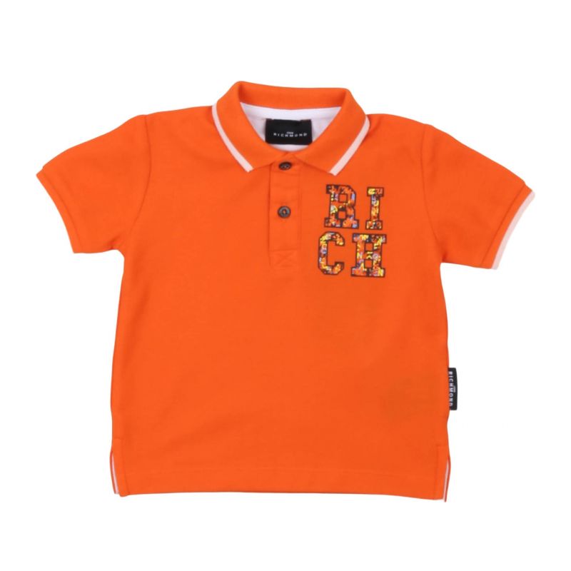 Детска тениска с яка момче