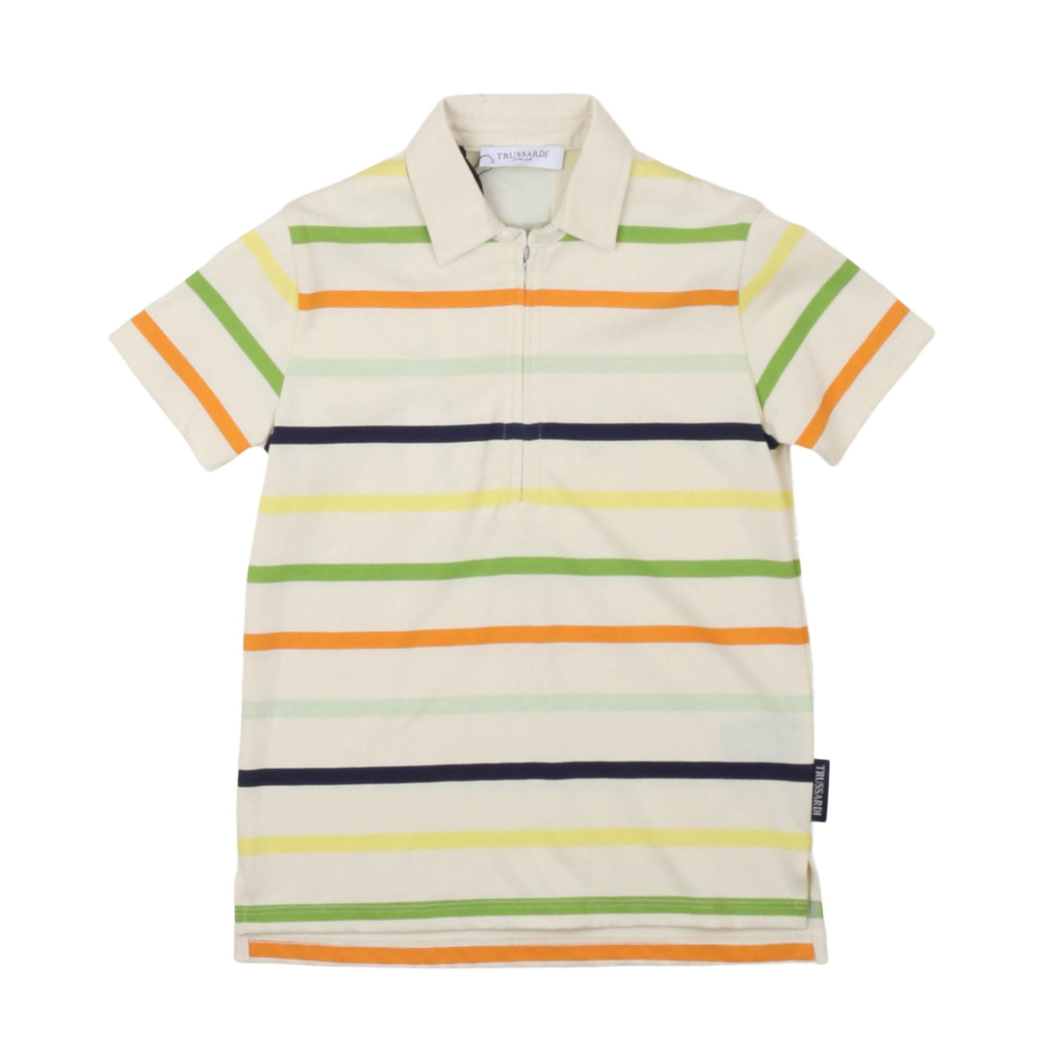 Снимка на Детска тениска с яка момче TRUSSARDI