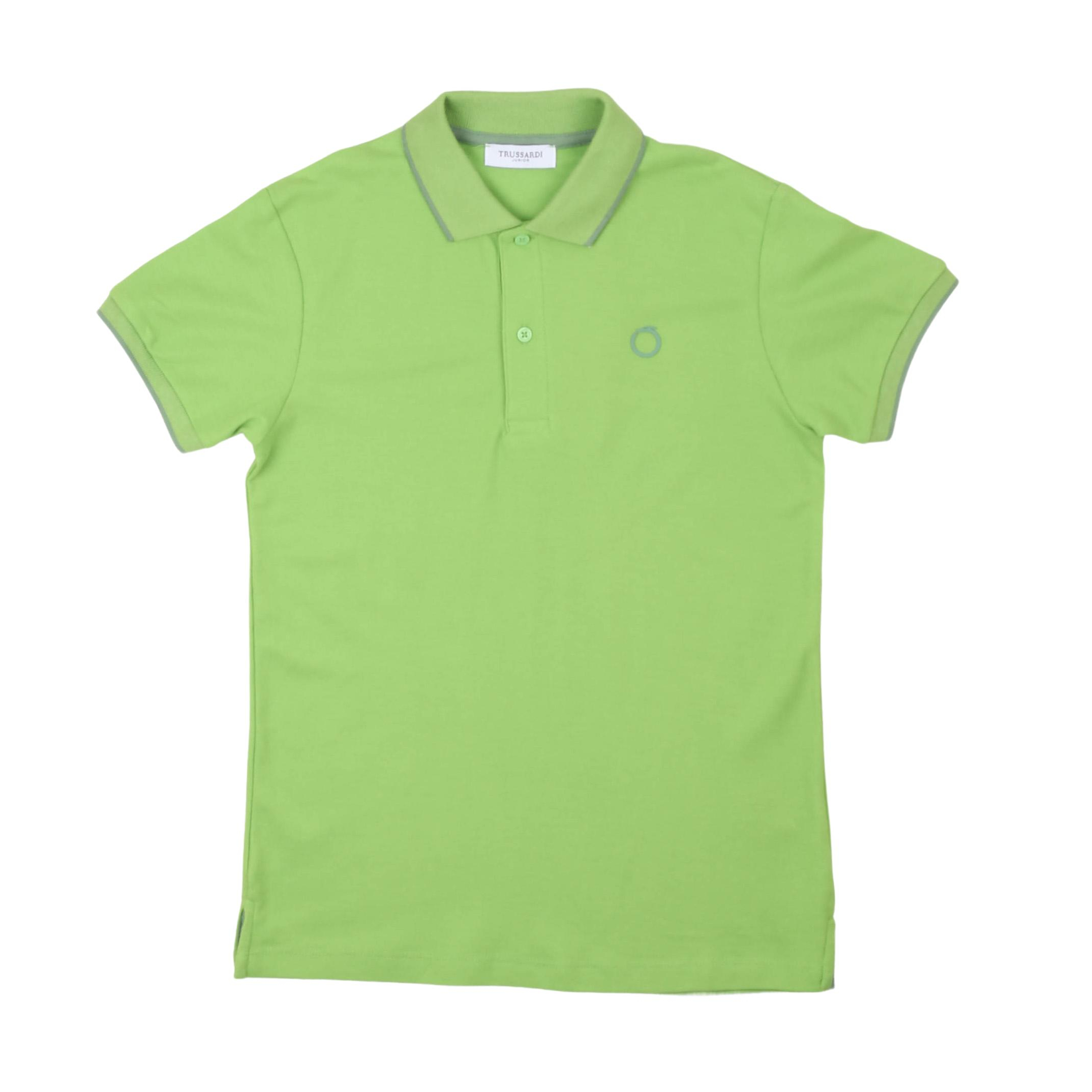 Снимка на Детска тениска с яка момче TRUSSARDI