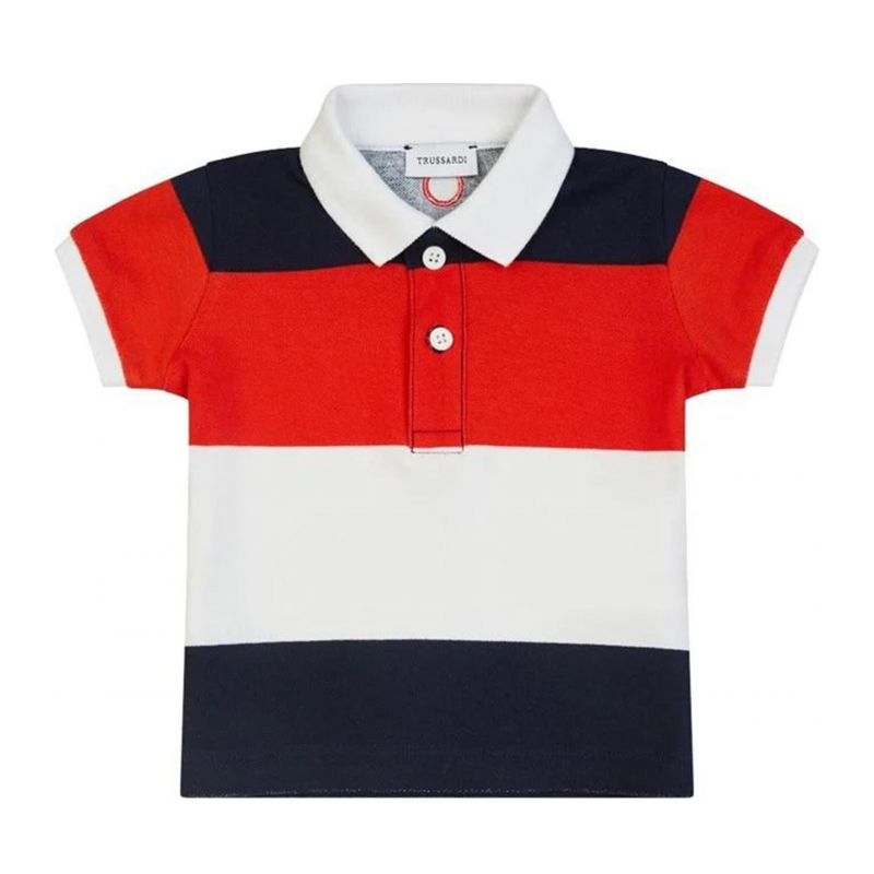 Детска тениска с яка момче